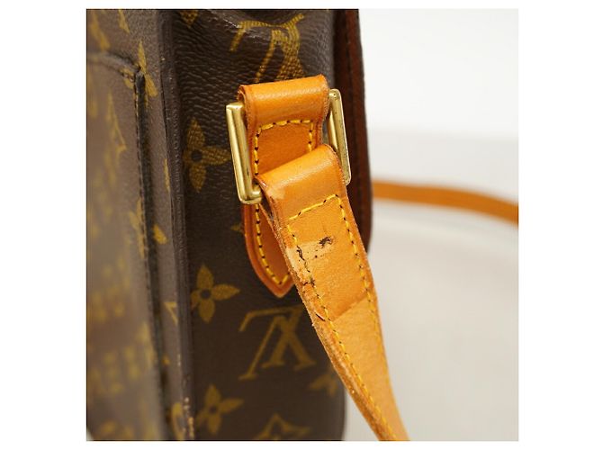 Borsa a tracolla Louis Vuitton Monogram Saint Cloud GM Marrone - vista 9