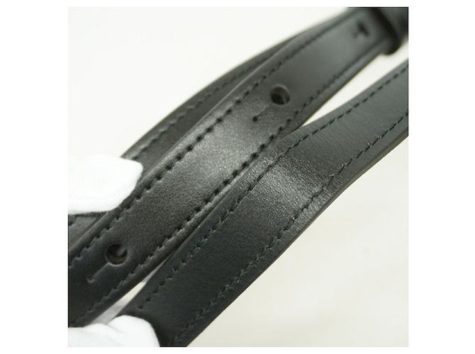Borsa a tracolla verticale Louis Vuitton Monogram Eclipse S-Lock Nero - vista 8