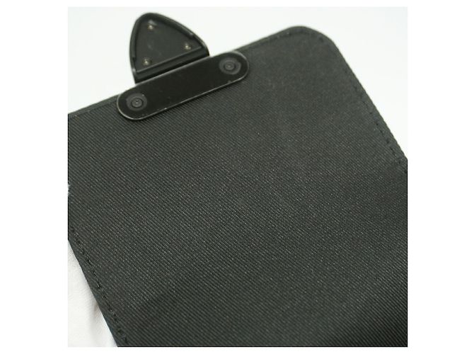 Borsa a tracolla verticale Louis Vuitton Monogram Eclipse S-Lock Nero - vista 9