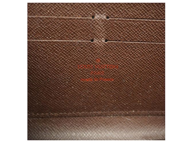 Cartera Zippy Monogram Louis Vuitton Castaño - vista 4