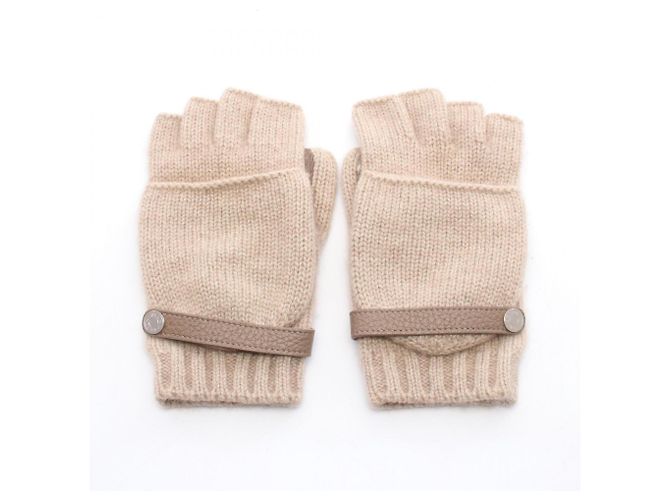 Hermès Muffole Lionel da uomo Hermes Beige - vista 5