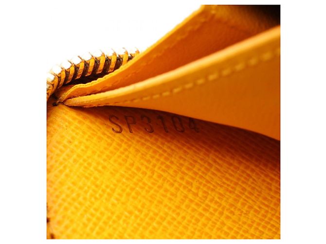 Louis Vuitton Portefeuille Clemence Monogram Mimosa Wallet Braun Gelb Monogramm - Ansicht 5