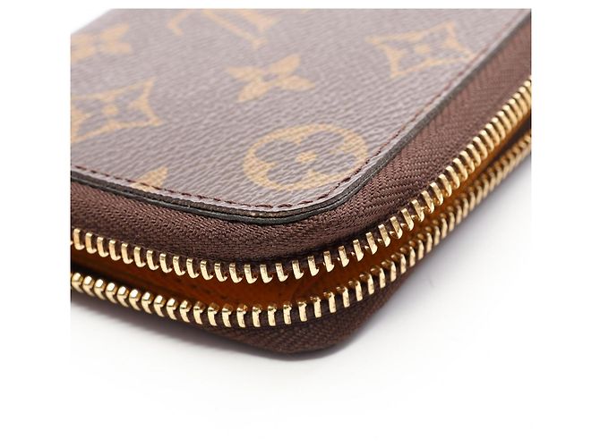 Louis Vuitton Portefeuille Clemence Monogram Mimosa Wallet Braun Gelb Monogramm - Ansicht 8