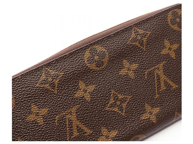 Louis Vuitton Portefeuille Clemence Monogram Mimosa Wallet Braun Gelb Monogramm - Ansicht 9