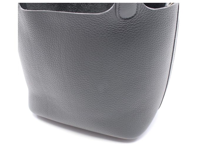 Hermès Borsa Hermes Picotin Lock PM Marrone - vista 6