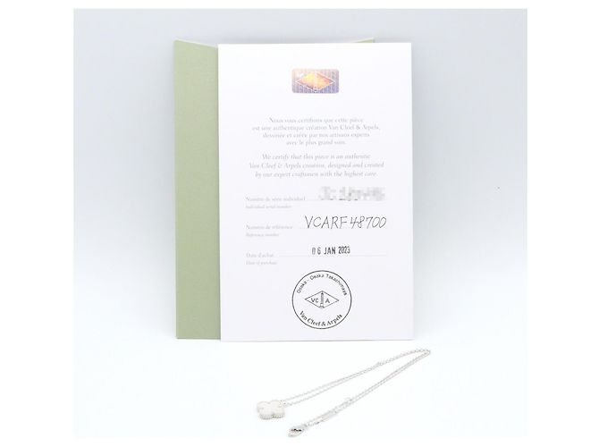 Collana Van Cleef & Arpels Vintage Alhambra - vista 5
