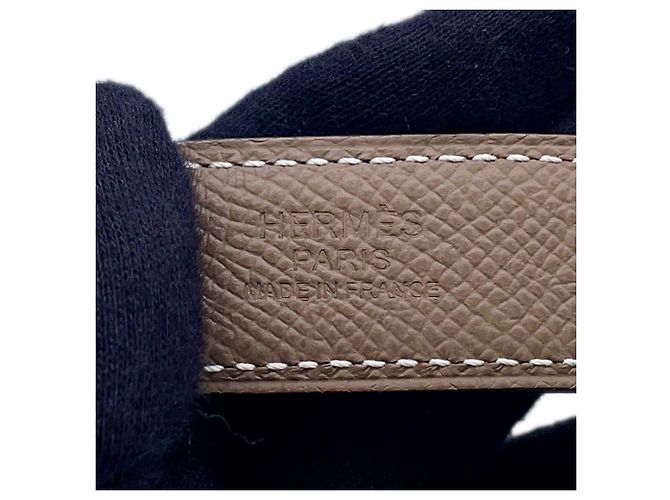 Hermès Hermes Constance H Gürtel Schwarz - Ansicht 12