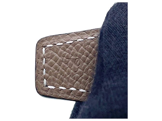 Hermès Hermes Constance H Gürtel Schwarz - Ansicht 13
