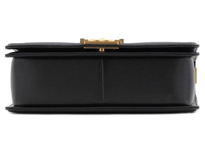 Borsa a tracolla Chanel Boy con catena Nero - vista 3