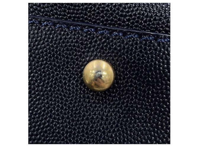 Chanel Deauville Tote Bag Marineblau - Ansicht 16