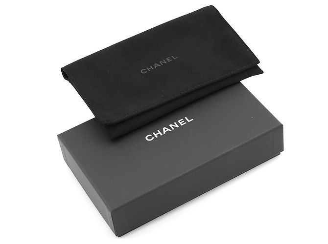 Timeless Carteira Bi-Fold Chanel em Navy - vista 13