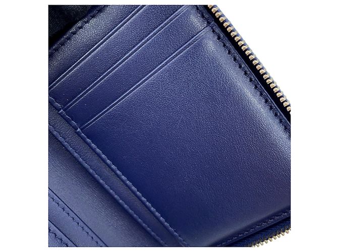 Timeless Carteira Bi-Fold Chanel em Navy - vista 8