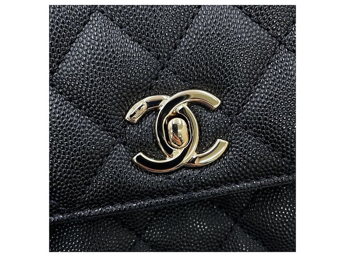 Bolso Chanel Matelassé Black Negro - vista 12