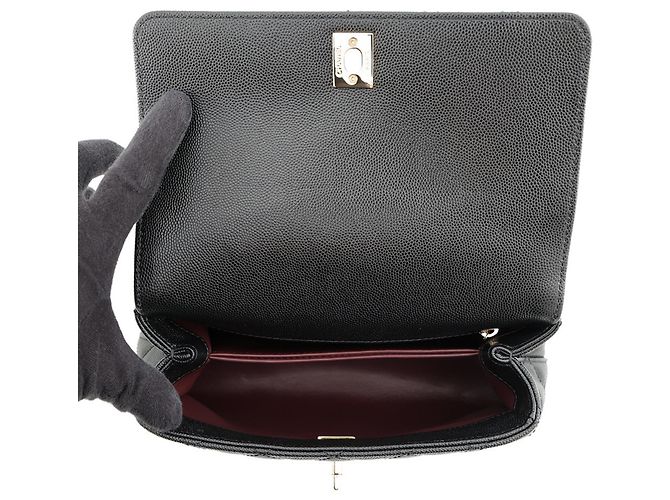 Bolso Chanel Matelassé Black Negro - vista 6