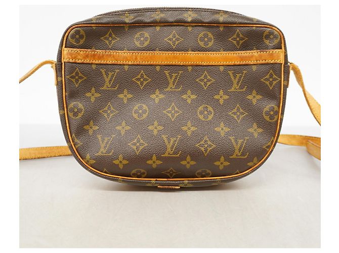 Borsa a tracolla Louis Vuitton Monogram Jeune Fine GM Marrone - vista 10