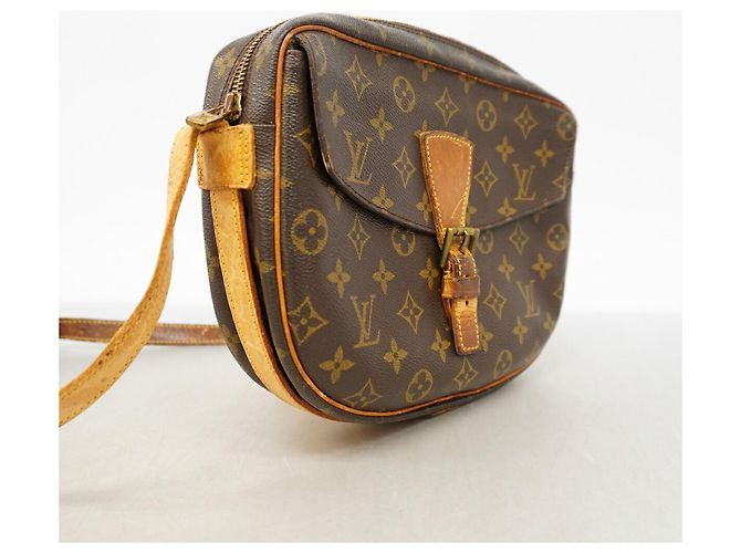 Borsa a tracolla Louis Vuitton Monogram Jeune Fine GM Marrone - vista 2