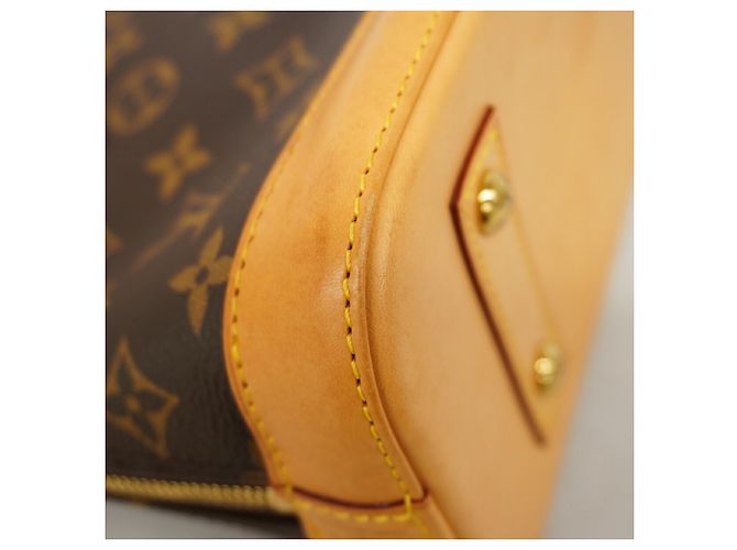 Borsa Louis Vuitton Alma BB Monogram Marrone - vista 6
