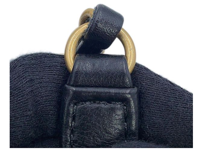 Timeless Borsa Chanel Black Matelassé Nero - vista 12