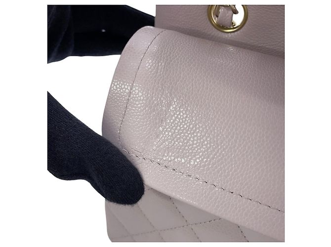 Borsa a tracolla Chanel Matelassé viola chiaro Porpora - vista 11