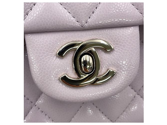 Borsa a tracolla Chanel Matelassé viola chiaro Porpora - vista 13