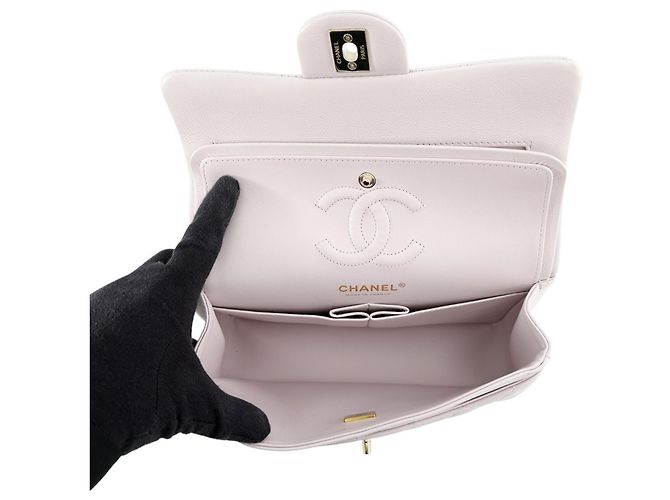 Borsa a tracolla Chanel Matelassé viola chiaro Porpora - vista 7