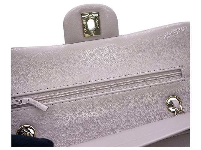 Borsa a tracolla Chanel Matelassé viola chiaro Porpora - vista 9