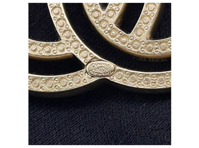 Broche Chanel com strass - vista 10