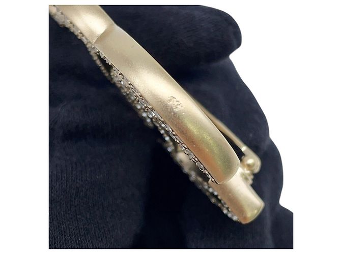 Broche Chanel com strass - vista 5