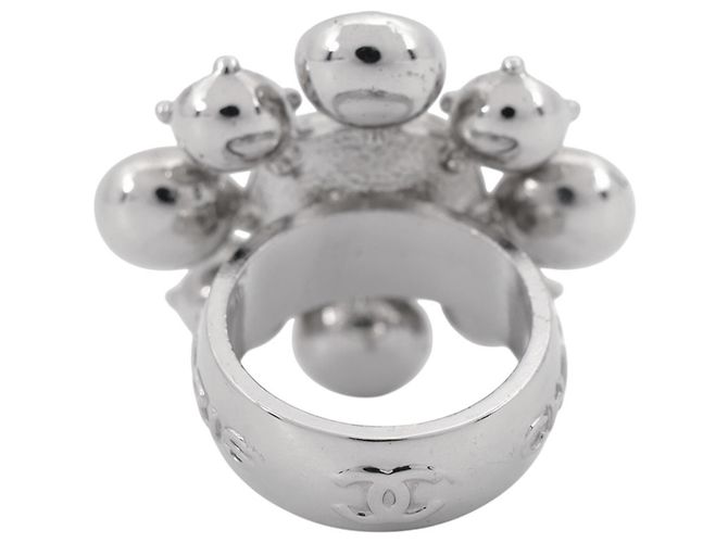 Chanel Coco Mark Silberring - Ansicht 3