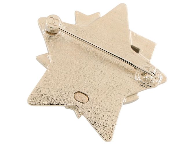 Chanel Brosche Coco Mark No. 5 Star Golden - Ansicht 3