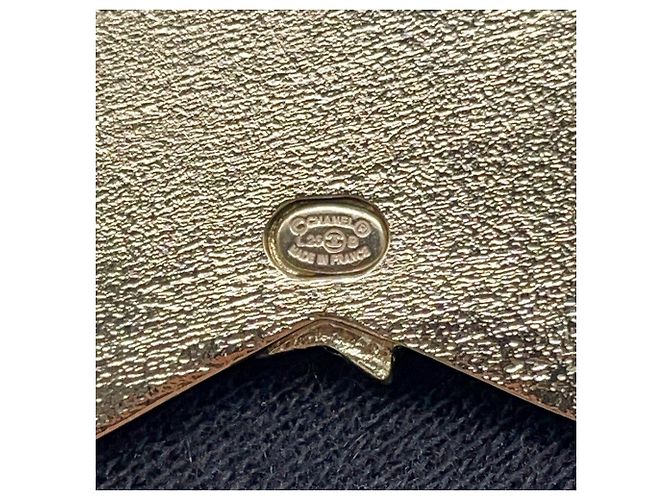 Chanel Brosche Coco Mark No. 5 Star Golden - Ansicht 7