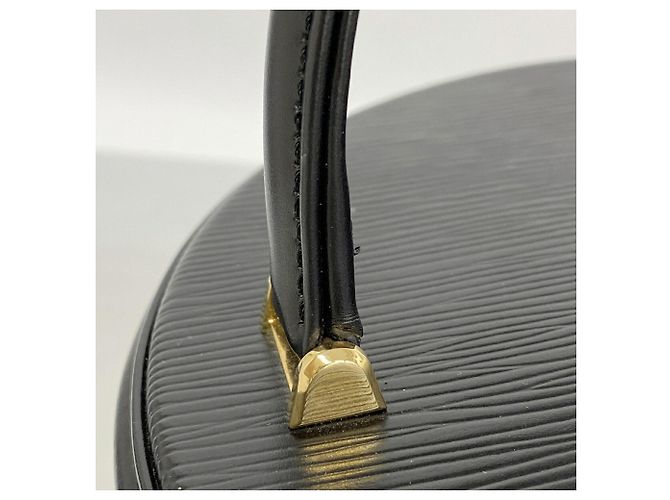 Borsa Louis Vuitton Epi Cannes M48032 Noir Nero - vista 7