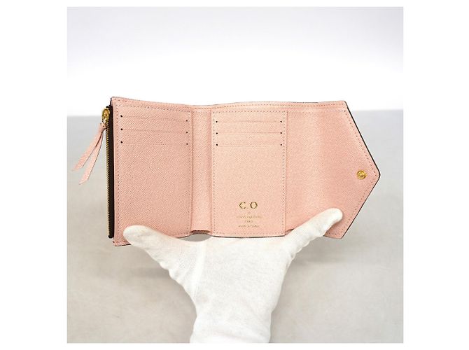 Carteira Louis Vuitton Tri-fold em Rose Ballerine Rosa - vista 3