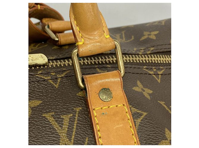 Keepall Bolsa Boston Louis Vuitton Marrom - vista 11