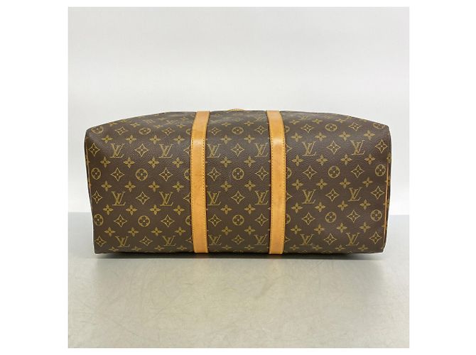 Keepall Bolsa Boston Louis Vuitton Marrom - vista 3