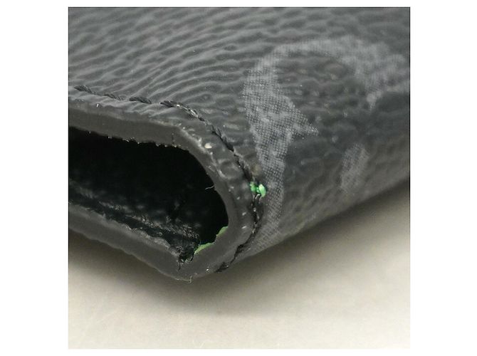 Louis Vuitton Black Card Case - view 5