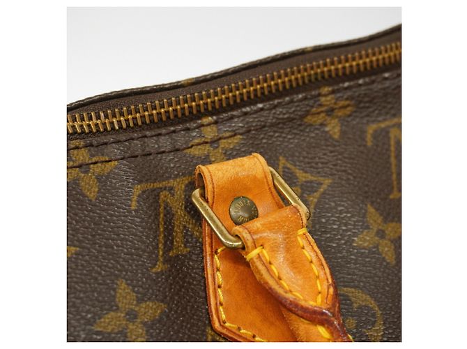 Borsa Louis Vuitton Monogram Speedy 40 Marrone - vista 10