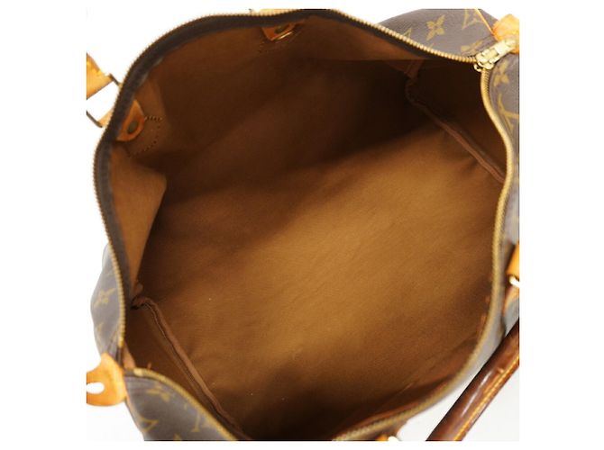 Borsa Louis Vuitton Monogram Speedy 40 Marrone - vista 4