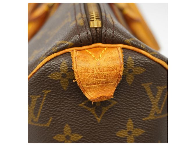 Borsa Louis Vuitton Monogram Speedy 40 Marrone - vista 5