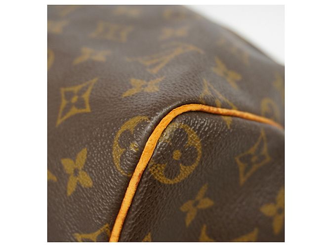 Borsa Louis Vuitton Monogram Speedy 40 Marrone - vista 6