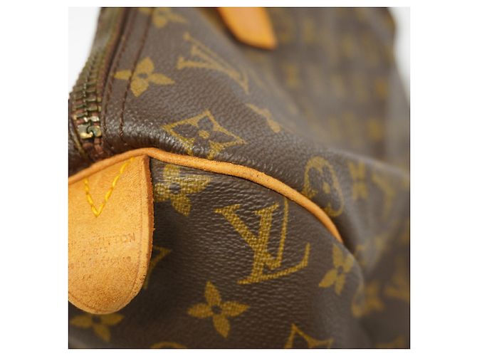 Borsa Louis Vuitton Monogram Speedy 40 Marrone - vista 11
