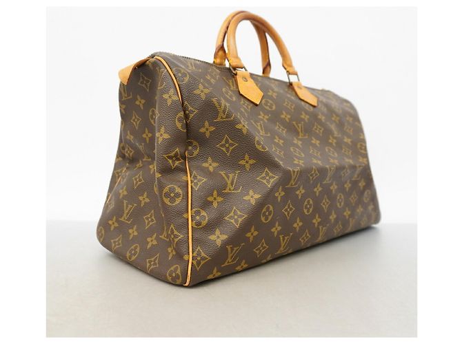 Borsa Louis Vuitton Monogram Speedy 40 Marrone - vista 2