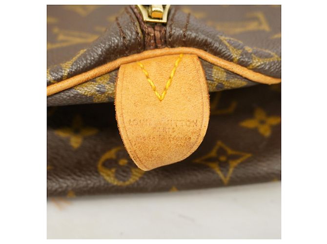 Borsa Louis Vuitton Monogram Speedy 40 Marrone - vista 5