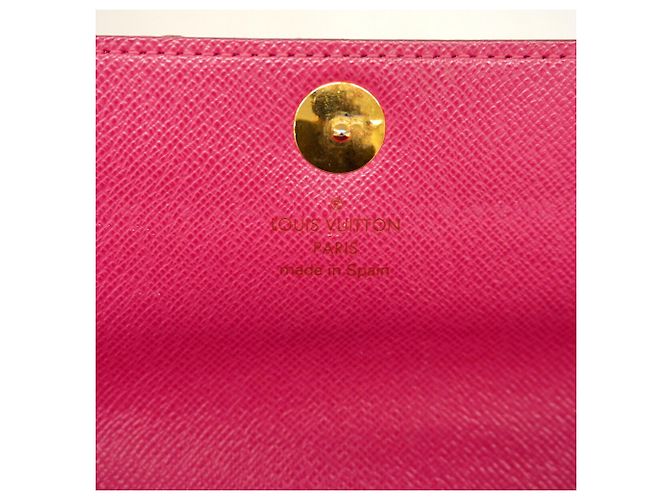 Louis Vuitton Monogram Multicolor Portefeuille Sarah Long Wallet Rosso - vista 4