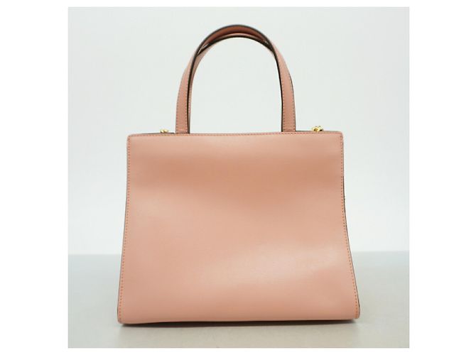 Borsa in pelle Salvatore Ferragamo Vara in Pink Beige - vista 11