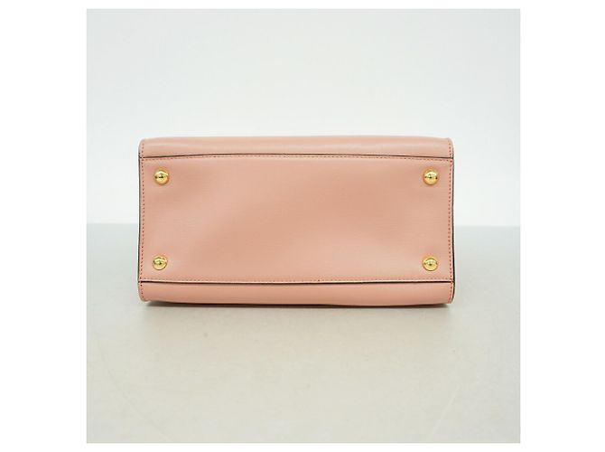 Borsa in pelle Salvatore Ferragamo Vara in Pink Beige - vista 3