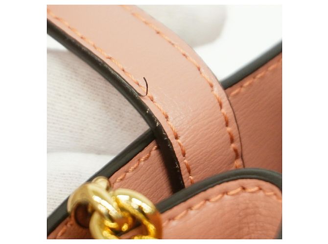 Borsa in pelle Salvatore Ferragamo Vara in Pink Beige - vista 6