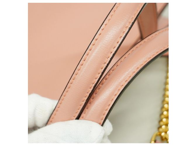 Borsa in pelle Salvatore Ferragamo Vara in Pink Beige - vista 9