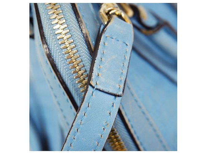 Borsa Gucci Microguccissima Blu - vista 12