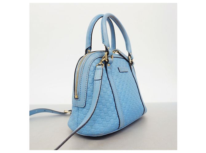 Borsa Gucci Microguccissima Blu - vista 2